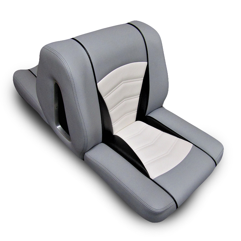 Back to back boat seat marineline boat upholstery